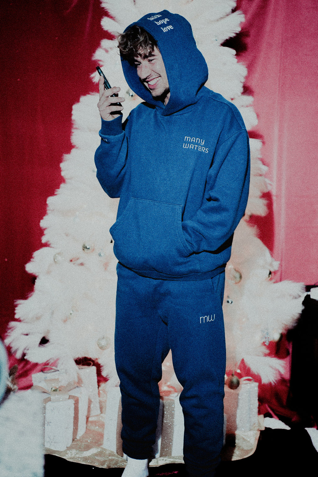 Greatest of These Blue Hoodie