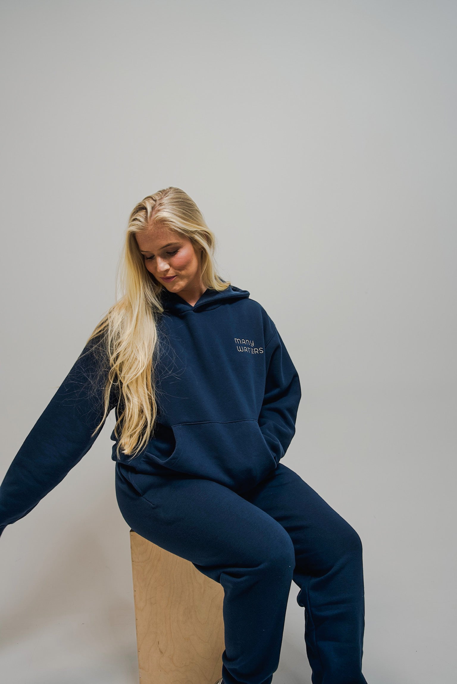 Greatest of These Blue Hoodie