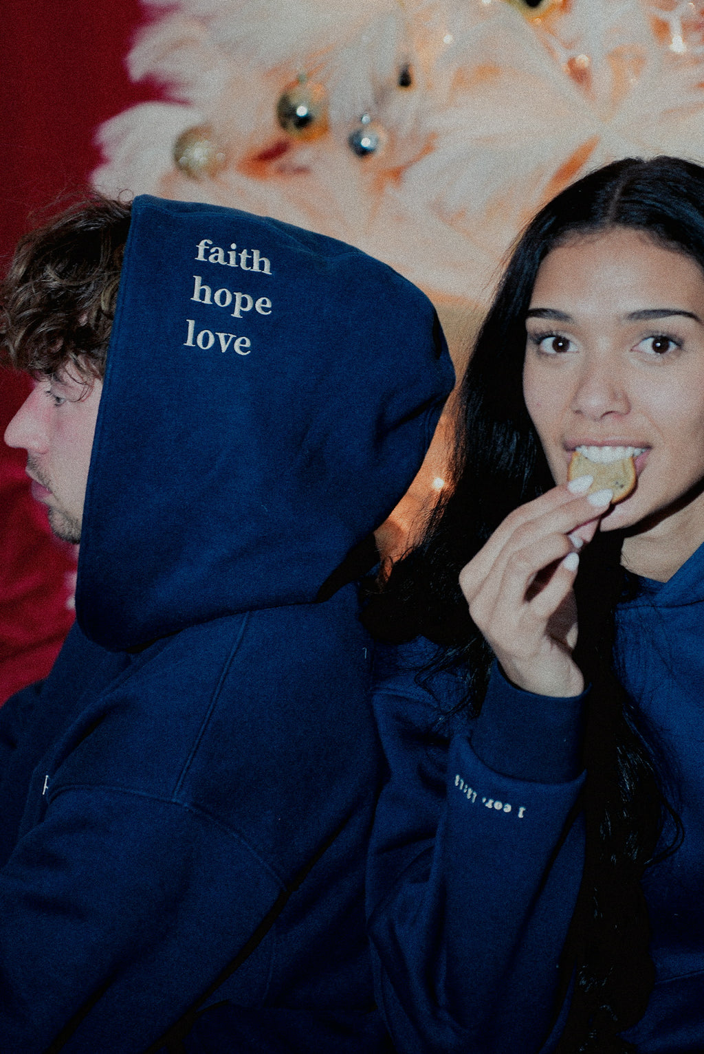 Greatest of These Blue Hoodie