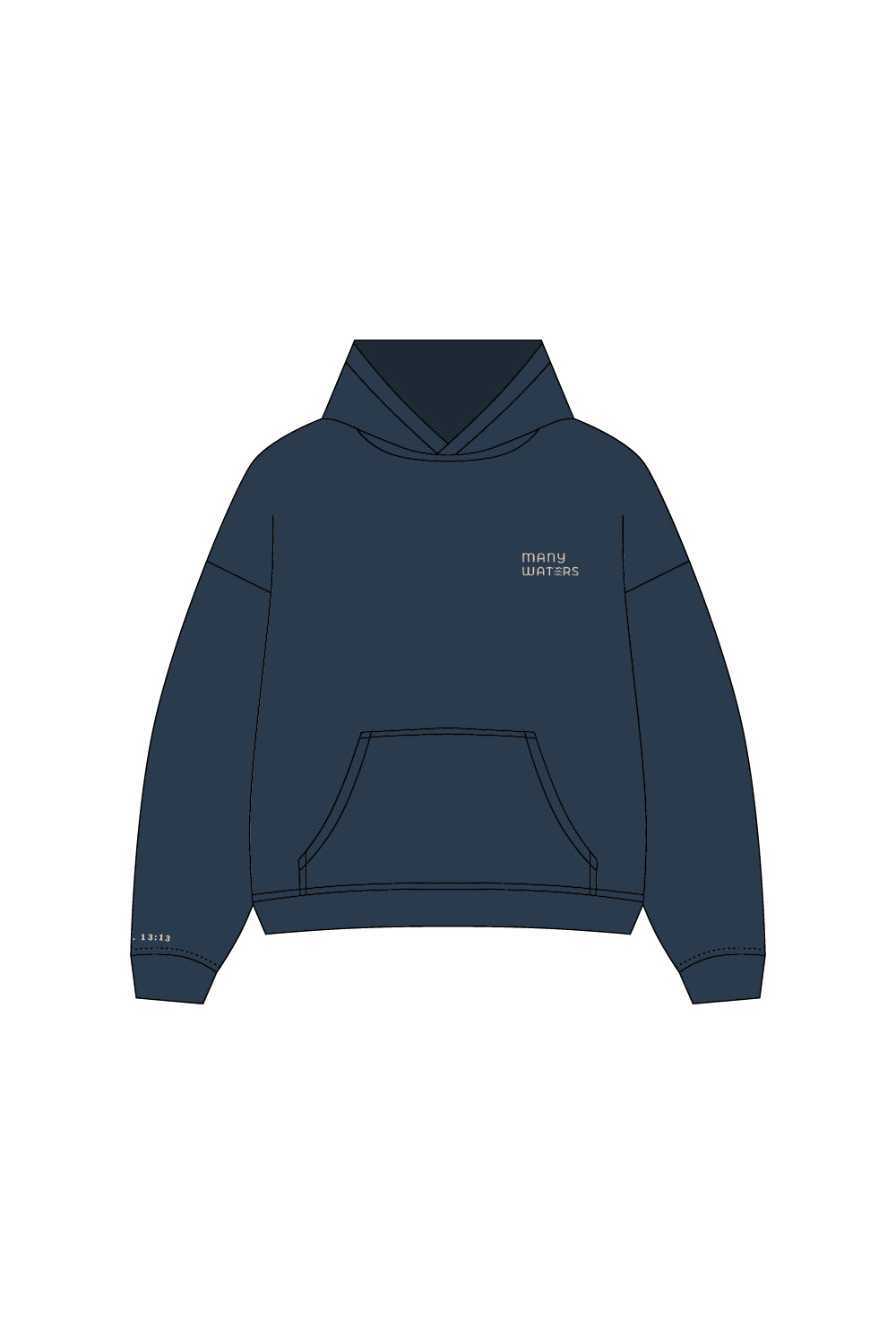 Greatest of These Blue Hoodie
