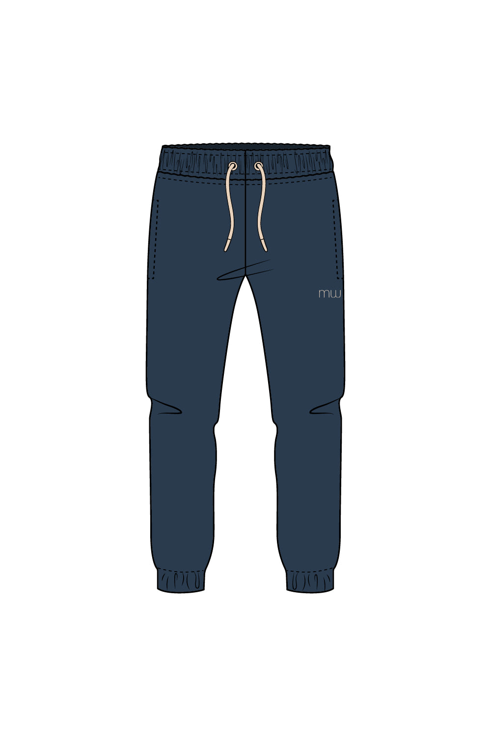 Greatest of These Blue Sweatpants