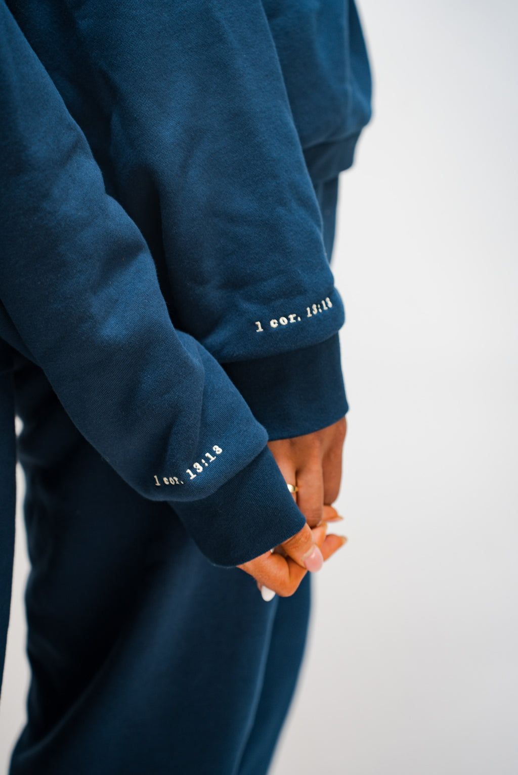 Greatest of These Blue Hoodie